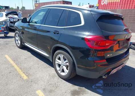 2020 BMW X3 Sdrive30I from USA, damaged, VIN 5UXTY3C03LLE55271